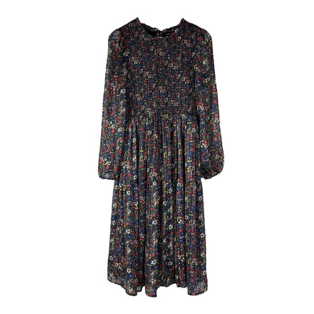 Code X Mode Smocked Floral Dress size Medium